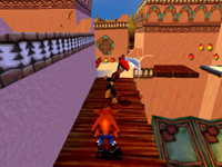 Crash Bandicoot 3, capture d'écran